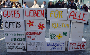 Zehn Jahre nach der Entstehung des Ökumenischen Sozialwortes lädt die Diözese Linz zur Relektüre sozialwort 10+ © mensch und arbeit vöcklabruck